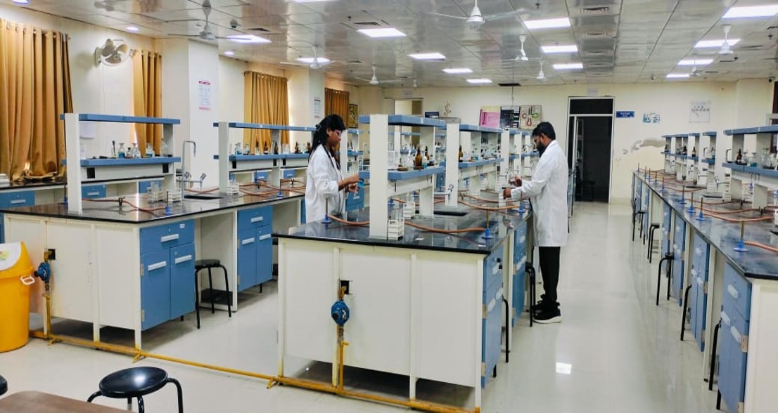 Students studying